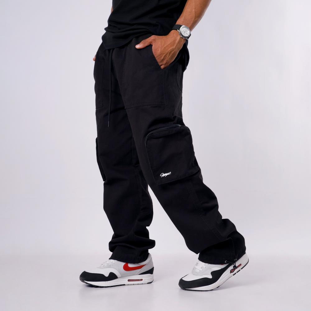 Pantalón Cargo Black