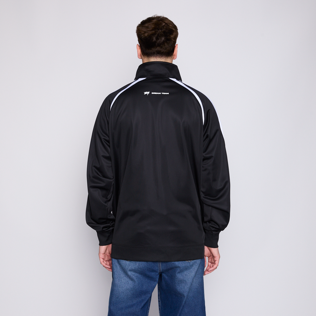 Polerón Whatup Full Zipper Black White
