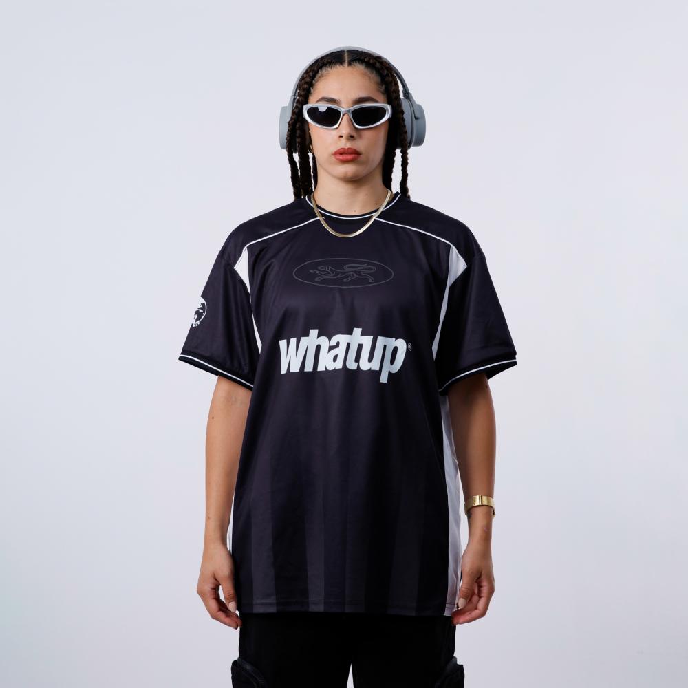 Polera Futbol 11 Amor por la Calle Black