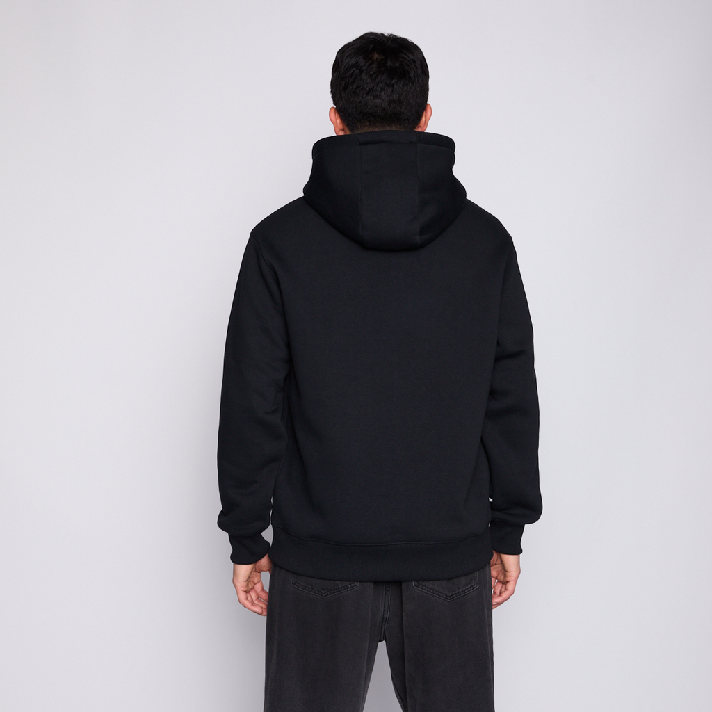 Polerón Whatup Hoodie Black White v26