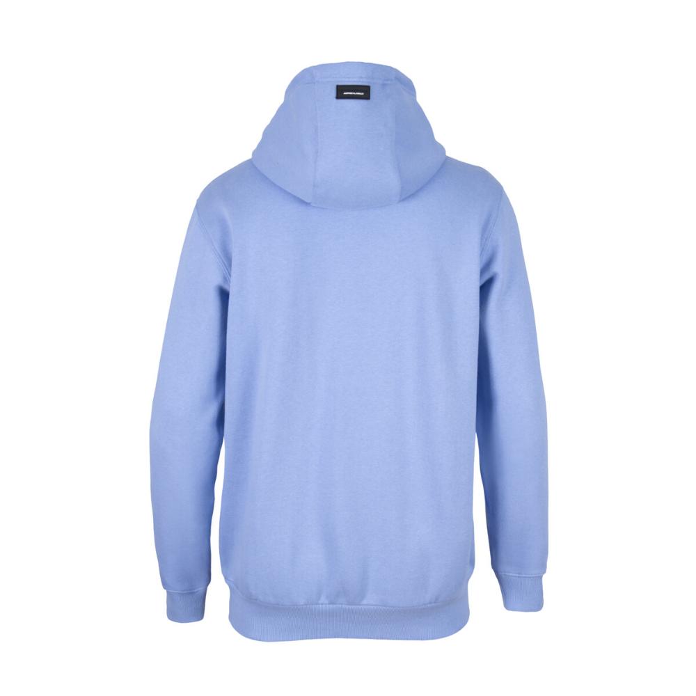 Poleron Hoodie Light Purple Small Logo White