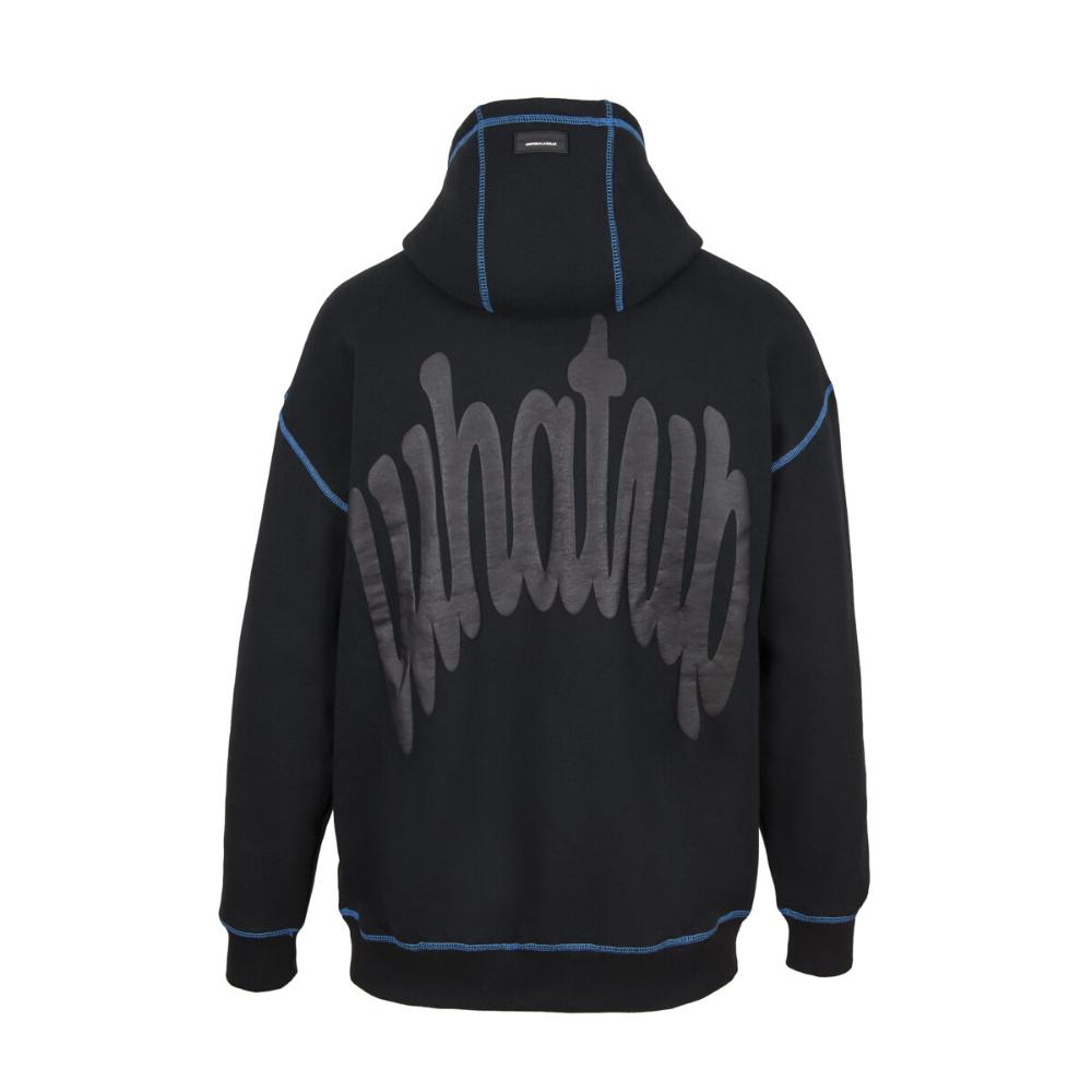 Polerón WhatUp Letters Black Blue