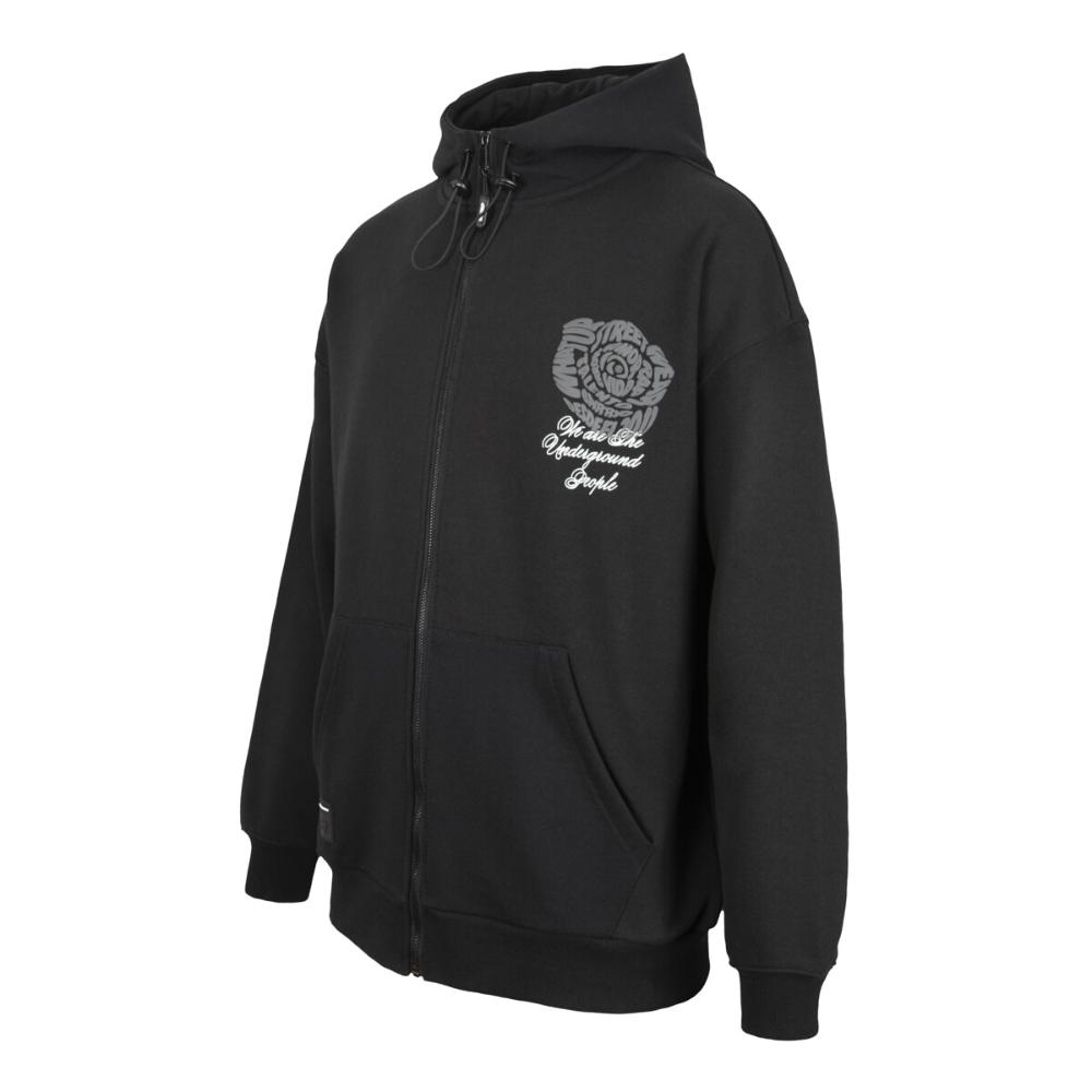 Polerón We Are The Underground Full Zipper Black