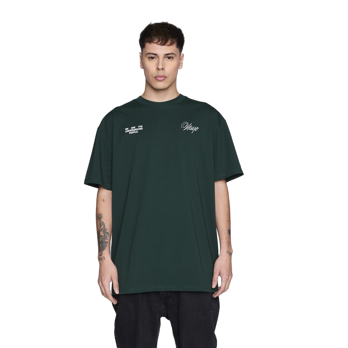 Polera Whatup Men Creatives From the Under Green