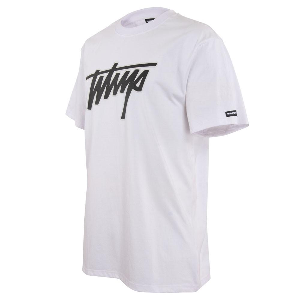 Polera Manga corta WHATUP Hombre I2390 Blanco
