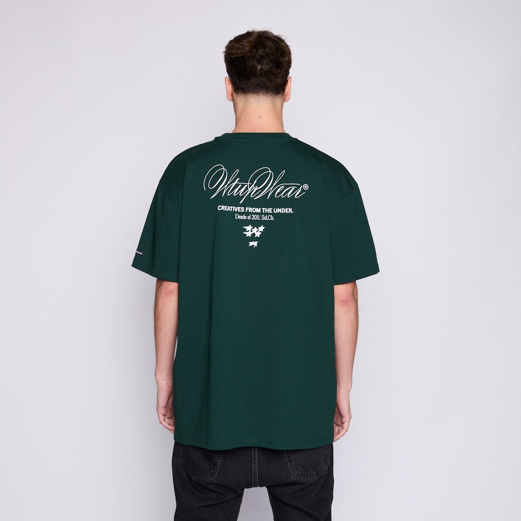 Polera Whatup Men Creatives From the Under Green