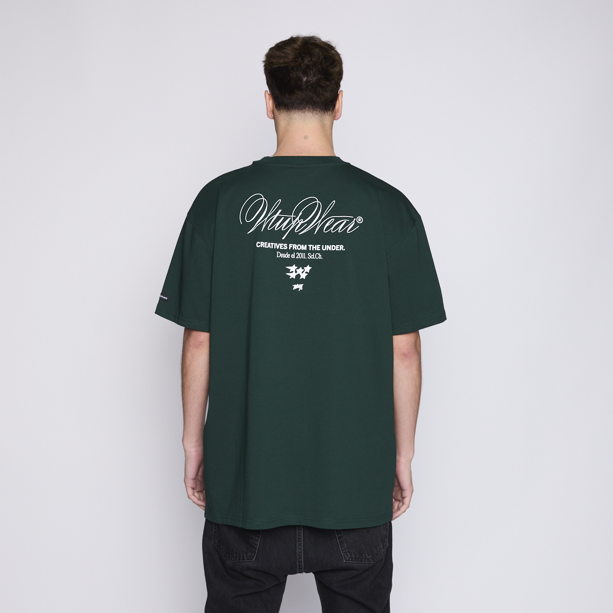 Polera Whatup Men Creatives From the Under Green