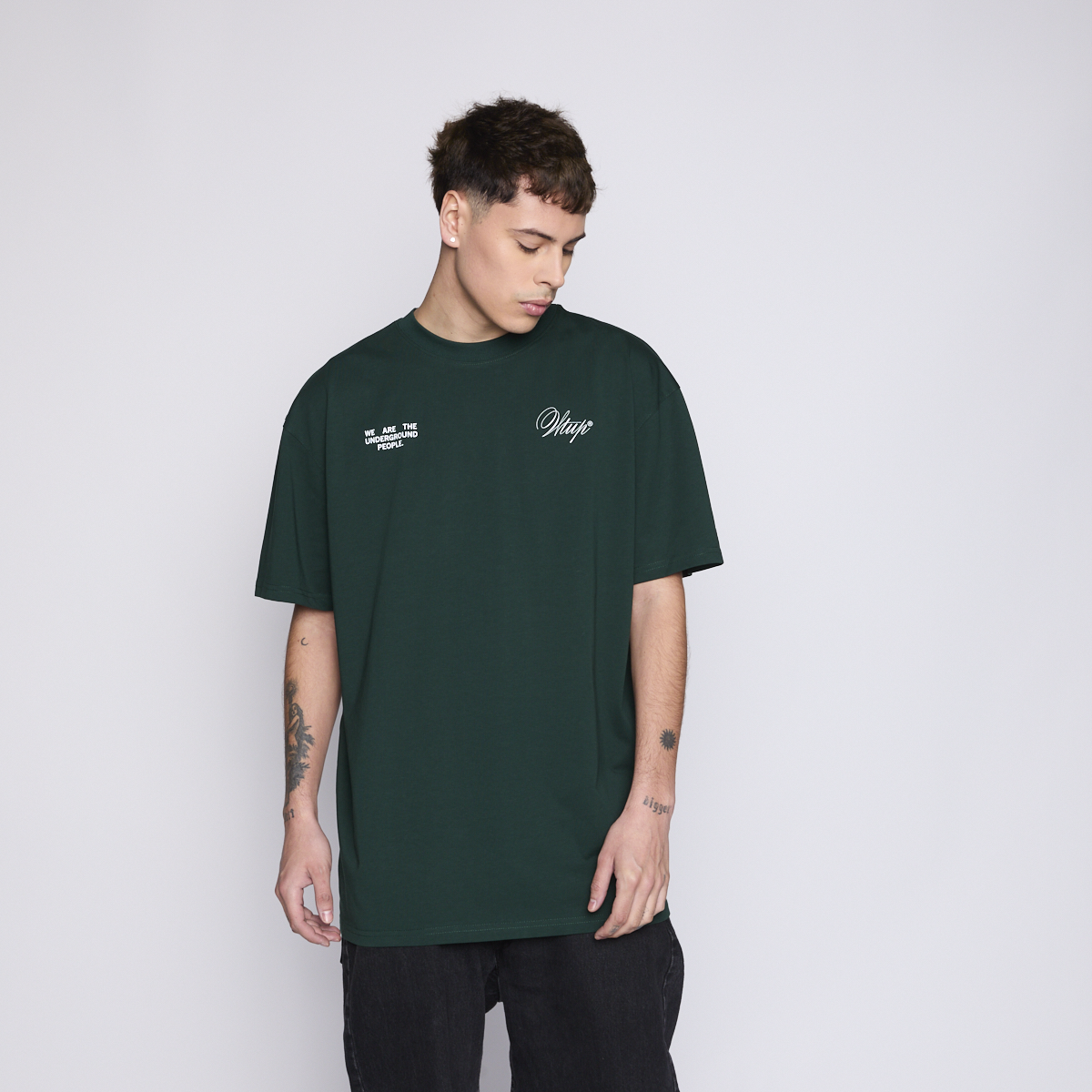 Polera Whatup Men Creatives From the Under Green