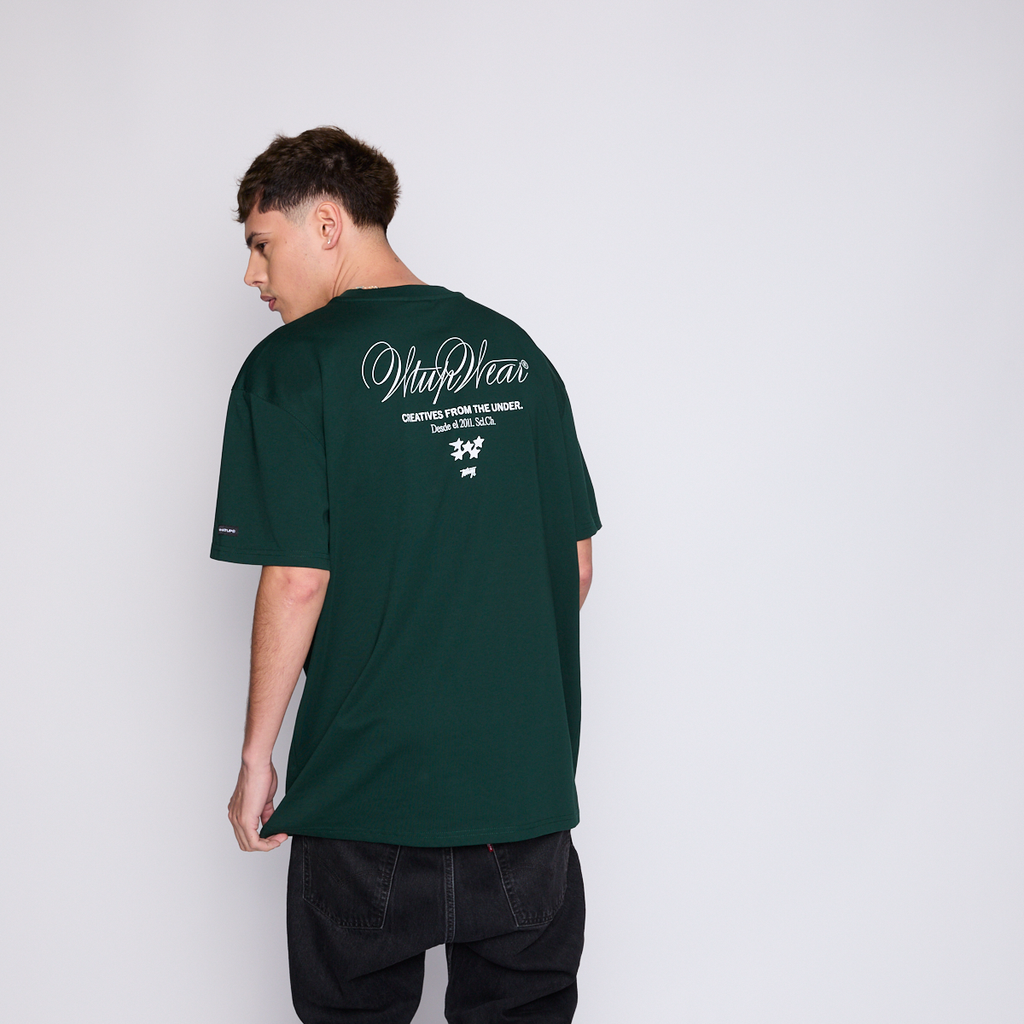 Polera Whatup Men Creatives From the Under Green