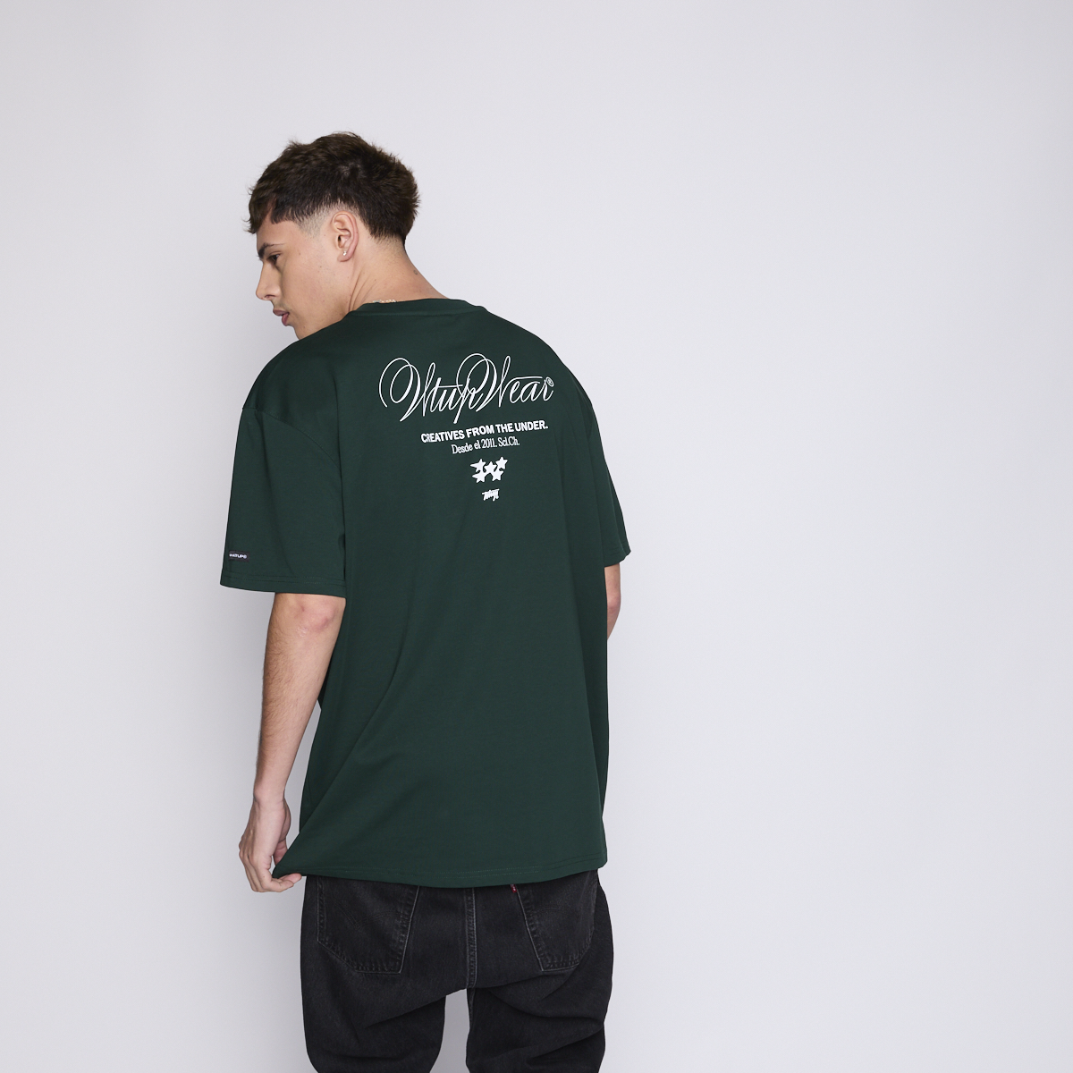 Polera Whatup Men Creatives From the Under Green