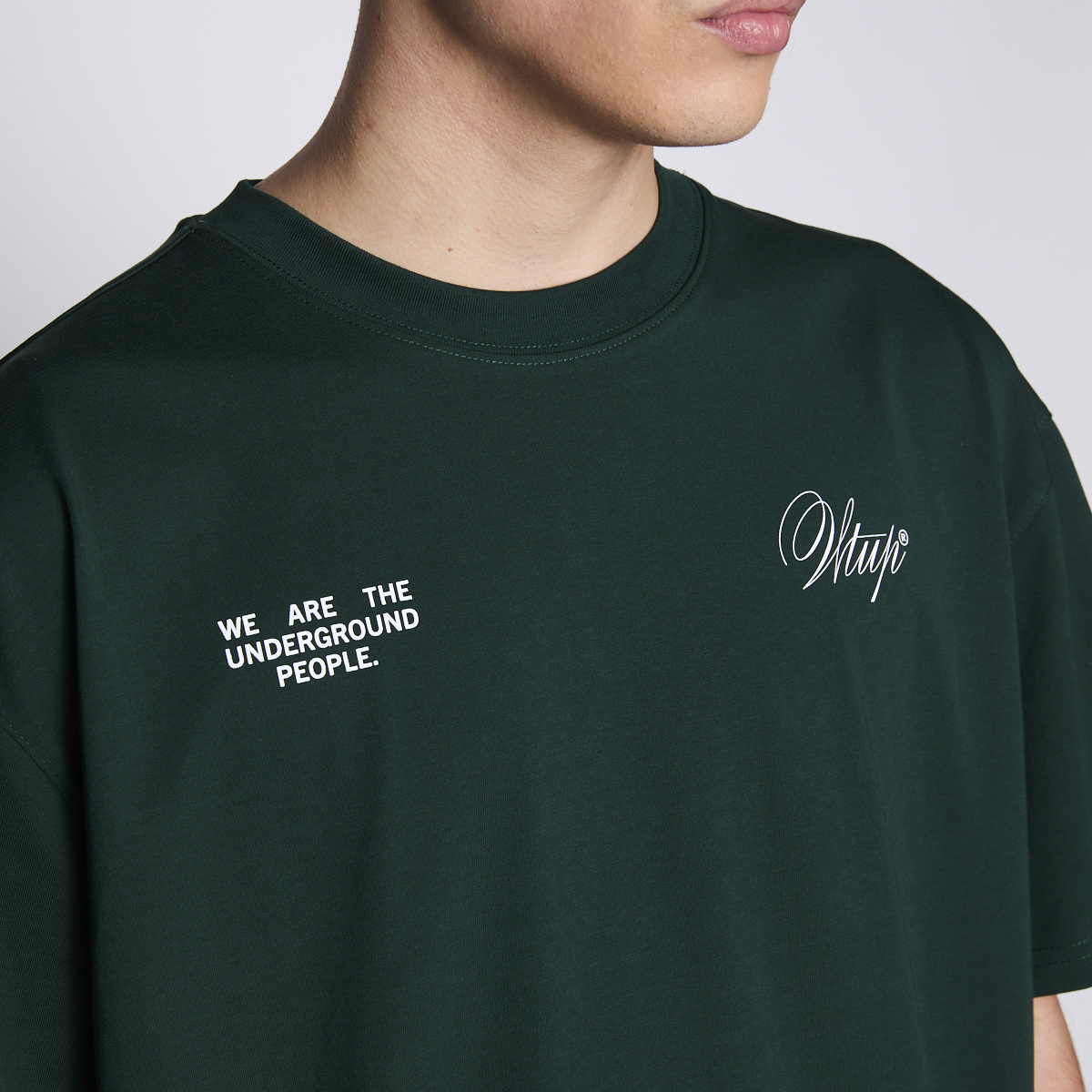 Polera Whatup Men Creatives From the Under Green