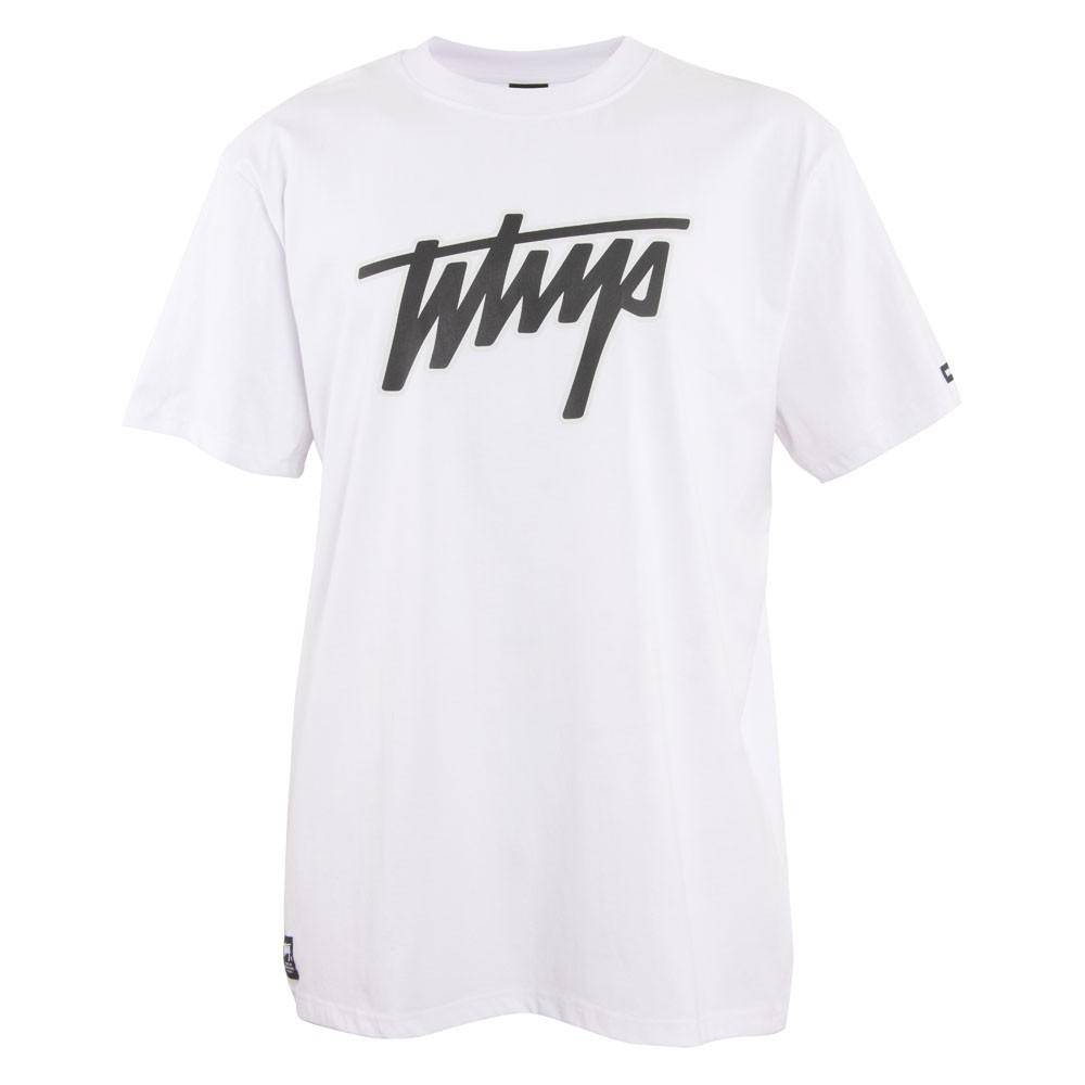 Polera V3 Logo White Black