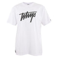 Polera V3 Logo White Black