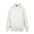Poleron Hoodie Gray Small Logo White