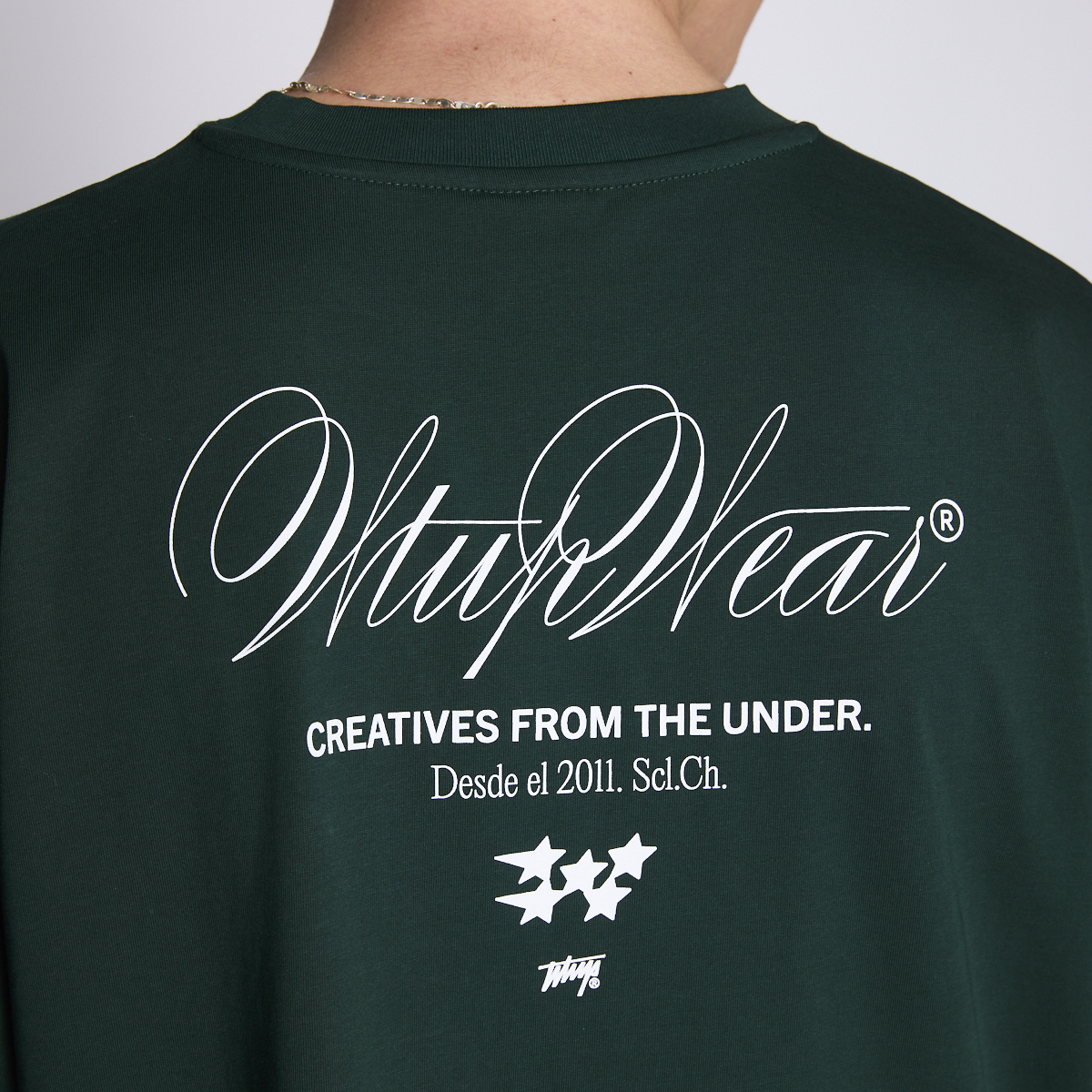 Polera Whatup Men Creatives From the Under Green