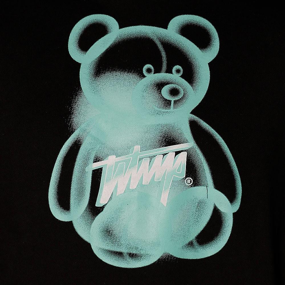 Polerón Hoodie Men Oversize Bear Black