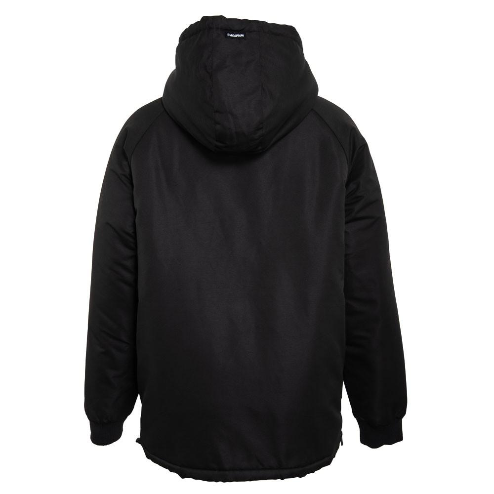 Cortaviento WHATUP Half Zipper Hombre I2381  Negro