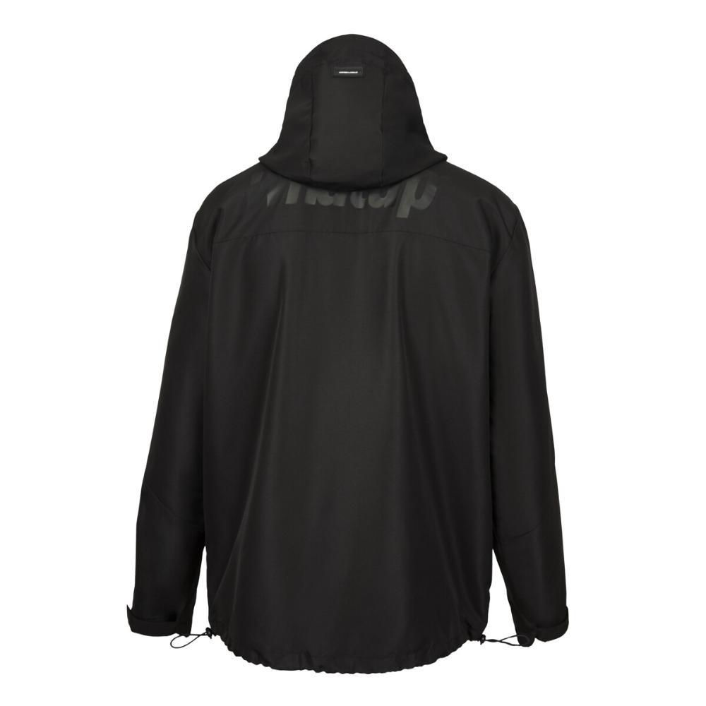 Cortaviento Full Zipper All Black