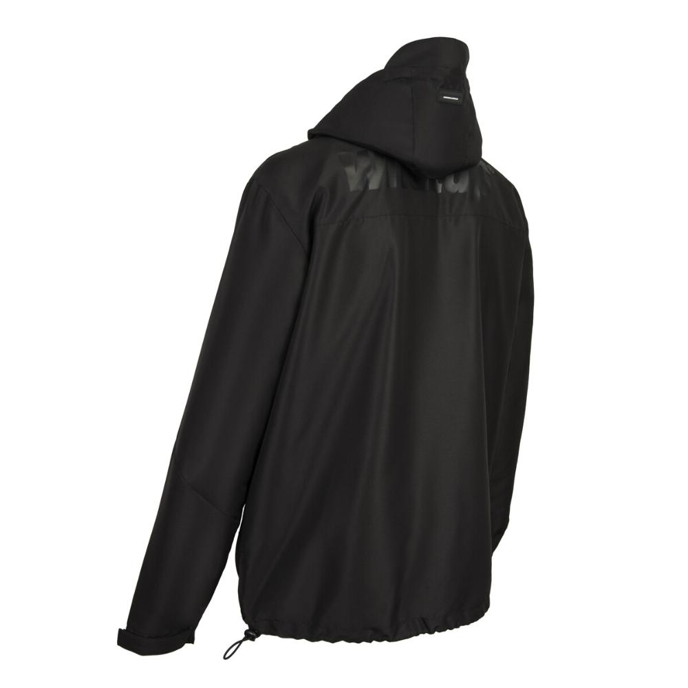 Cortaviento Full Zipper All Black