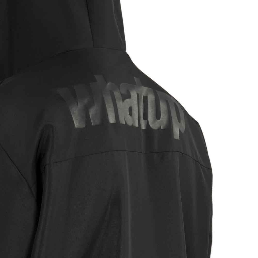 Cortaviento Full Zipper All Black