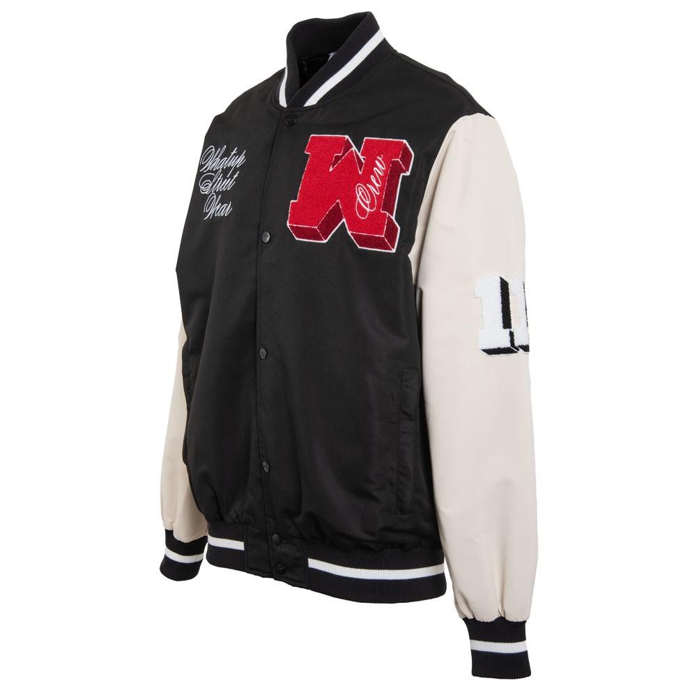 Chaqueta WHATUP Varsity Hombre I2360 Negro