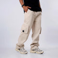Pantalón Cargo Beige