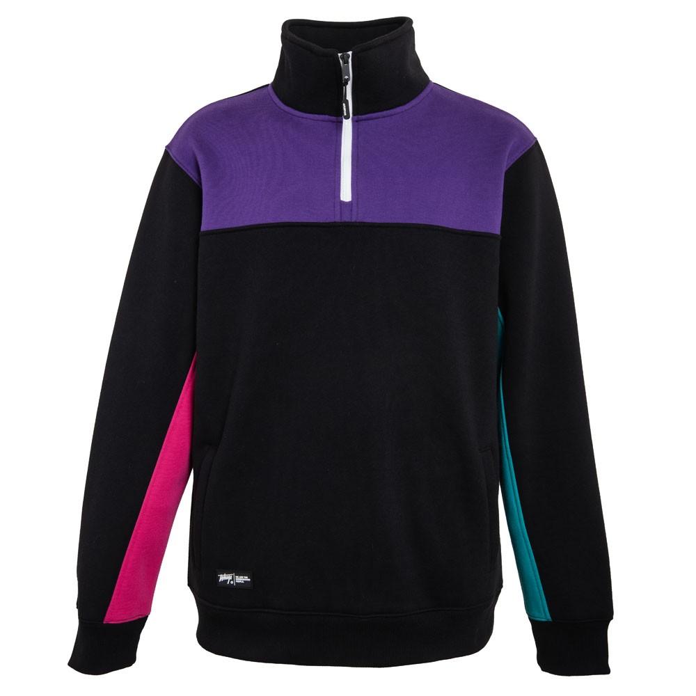 Polar Men Half Zip Black Multi
