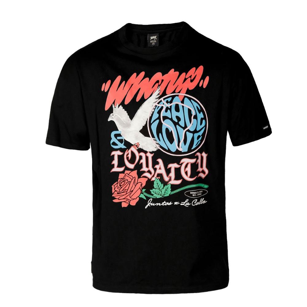 Polera Oversize Peace Black