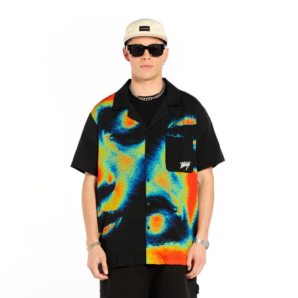 Camisa Whatup Hombre Diseño Negro