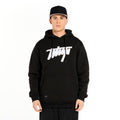 Poleron Whatup Hombre Logo Negro